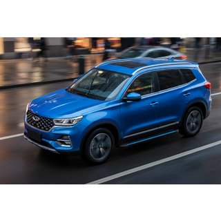 Side Steps Maya Blue (2 pcs, Aluminum) Chery Tiggo 7 2020- photo 1