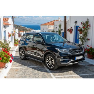 Side Steps New Vision Black (2 pcs, Aluminum) Chery Tiggo 7 2020- photo 1