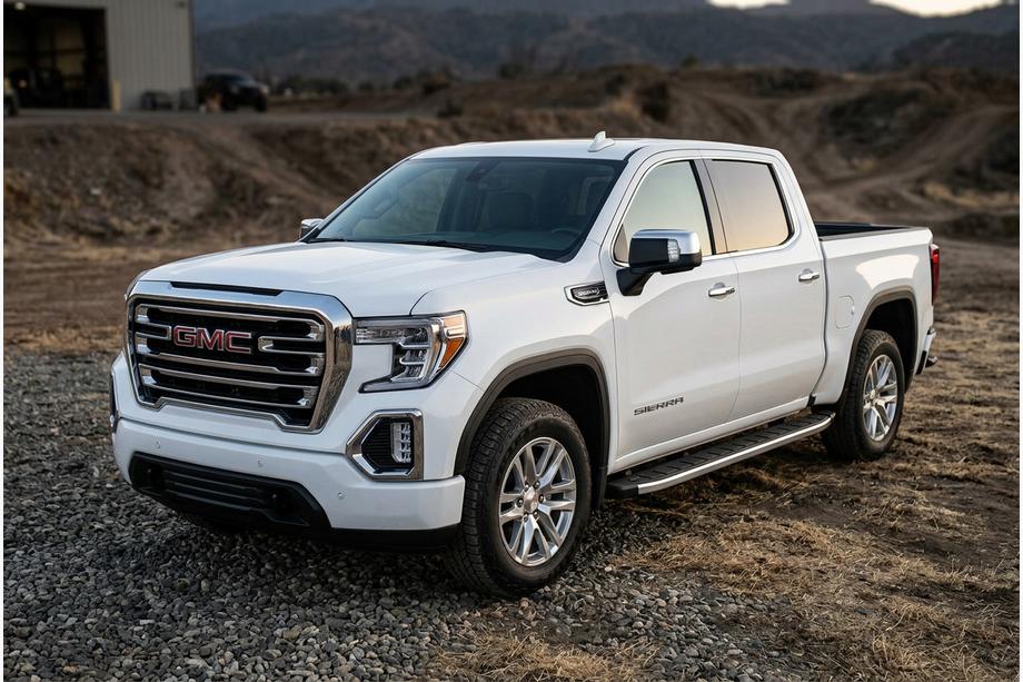 GMS Sierra 2019- Side Steps Fullmond (2 pcs, Aluminum) Photo 1