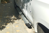 Chevrolet Silverado 2019- Side Steps Maya V2 (2 pcs, Aluminum) photo 2