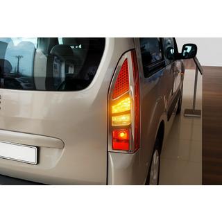 Chrome Tail Light Covers (2 pcs, Stainless Steel) photo 1