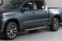 Chevrolet Silverado 2019- Side Steps New Vision Black (2 pcs, Aluminum) photo 3