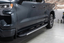 Chevrolet Silverado 2019- Side Steps Duru (2 pcs, Aluminum) photo 2