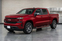Chevrolet Silverado 2019- Side Steps Maya Red (2 pcs, Aluminum) photo 1