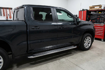 Chevrolet Silverado 2019- Side Steps Maydos V2 (2 pcs, Aluminum) photo 1