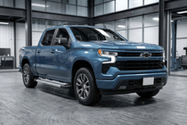 Chevrolet Silverado 2019- Side Steps New Vision Grey (2 pcs, Aluminum) photo 1