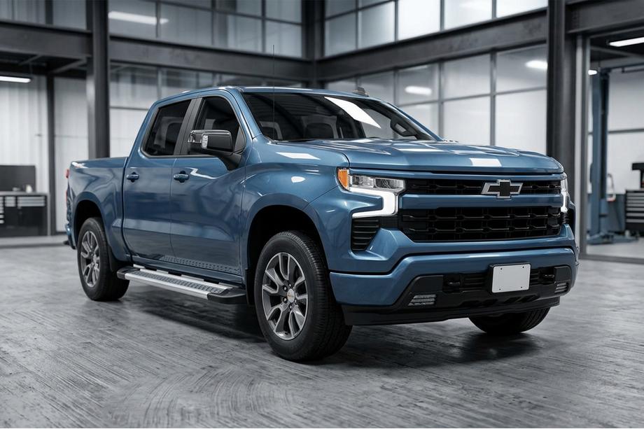 Chevrolet Silverado 2019- Side Steps New Vision Grey (2 pcs, Aluminum) Image
