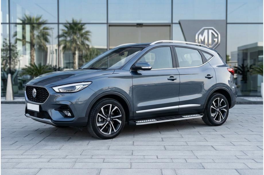 MG ZS 2017-2024 Side Steps Tayga V2 (2 pcs, Aluminum) Image