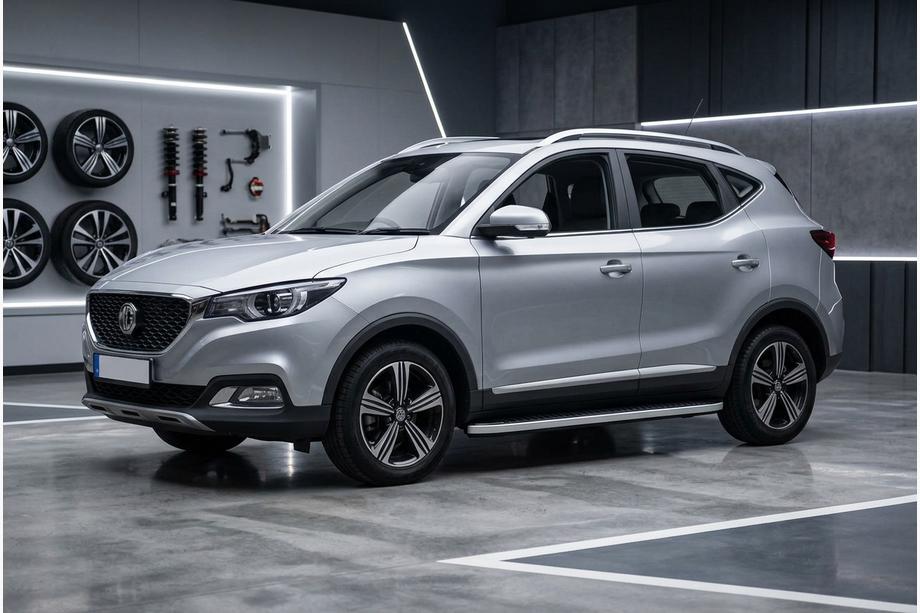 MG ZS 2017-2024 Side Steps Tayga Grey (2 pcs, Aluminum) Image