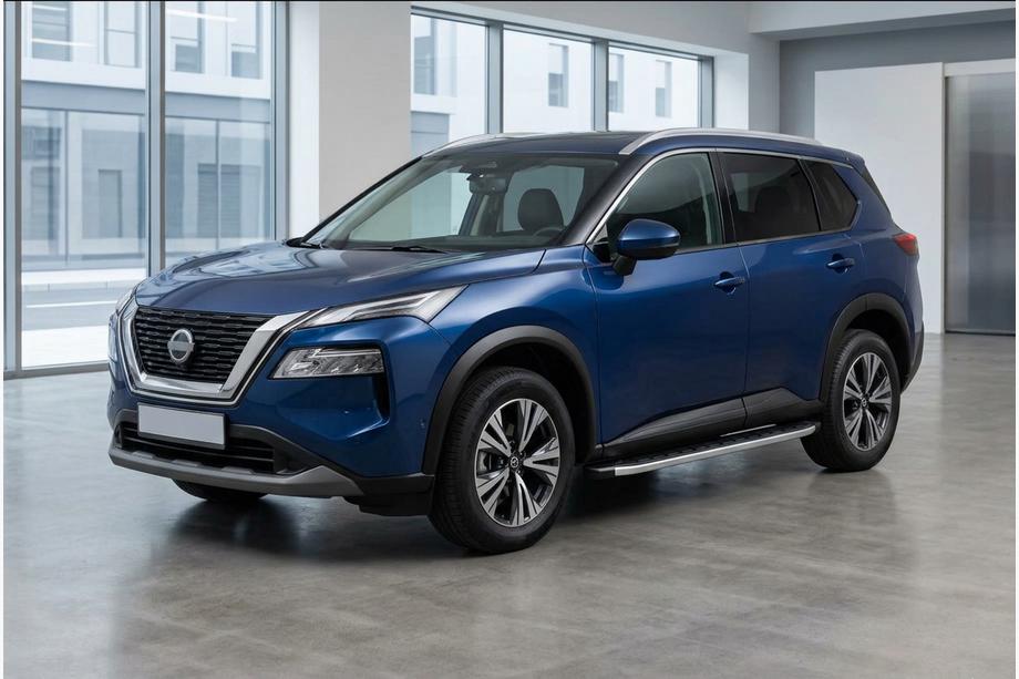 Nissan X-trail T33/Rogue 2022- Side Steps Fullmond (2 pcs, Aluminum) Image