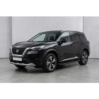 Side Steps Tayga Black (2 pcs, Aluminum) Nissan X-trail T33/Rogue 2022- photo 1