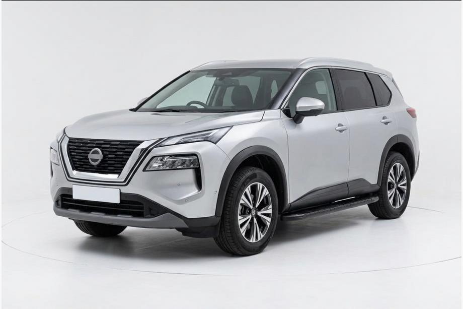 Nissan X-trail T33/Rogue 2022- Side Steps Bosphore Black (2 pcs, Aluminum) Image