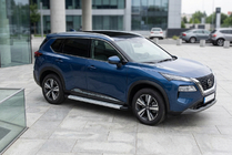 Nissan X-trail T33/Rogue 2022- Side Steps Maya V2 (2 pcs, Aluminum) photo 1