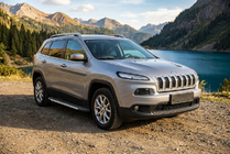 Jeep Cherokee KL 2013- Side Steps Duru (2 pcs, Aluminum) photo 1
