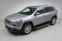Jeep Cherokee KL 2013- Side Steps Bosphore Grey (2 pcs, Aluminum) photo 1