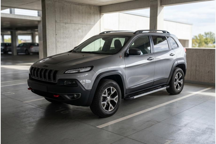 Jeep Cherokee KL 2013- Side Steps RedLine V1 (2 pcs, Aluminum) Image