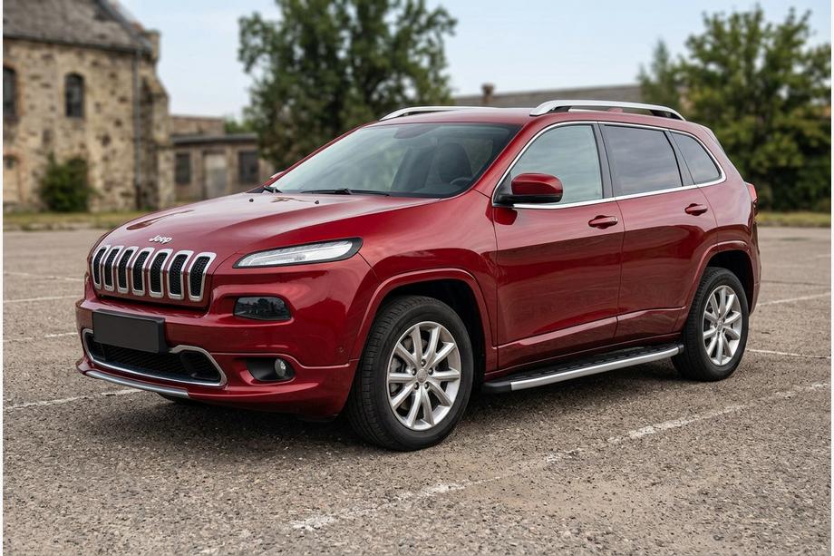 Jeep Cherokee KL 2013- Side Steps Fullmond (2 pcs, Aluminum) Image