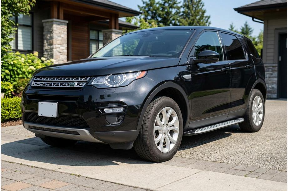 Land Rover Discovery Sport 2014- Side Steps Shining (2 pcs, Aluminum) 2014-2019 Image