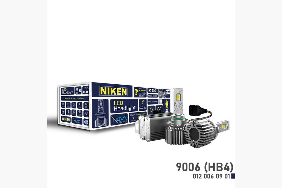 LED Headlight Bulb Kit HB4 9006 Niken Nova-series Photo 6