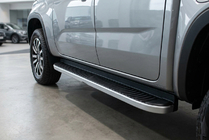 Volkswagen Amarok 2022- Side Steps Tayga Grey (2 pcs, Aluminum) photo 1