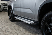 Volkswagen Amarok 2022- Side Steps Vision New Grey (2 pcs, Aluminum) photo 1