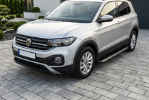Volkswagen T-Cross 2019- Side Steps BlackLine (2 pcs, Aluminum) photo 1