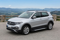Volkswagen T-Cross 2019- Side Steps Line (2 pcs, Aluminum) photo 1