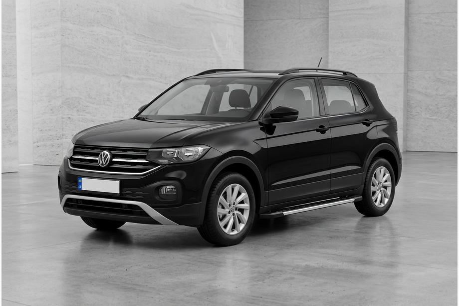Volkswagen T-Cross 2019- Side Steps RedLine V1 (2 pcs, Aluminum) Image