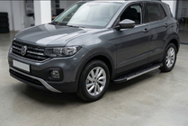 Volkswagen T-Cross 2019- Side Steps Duru (2 pcs, Aluminum) photo 1