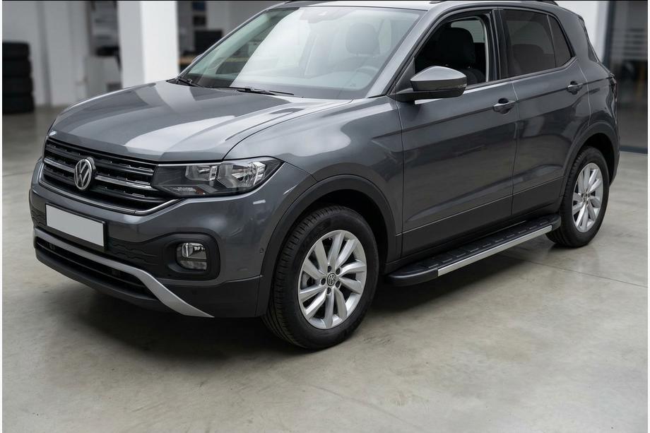 Volkswagen T-Cross 2019- Side Steps Duru (2 pcs, Aluminum) Image