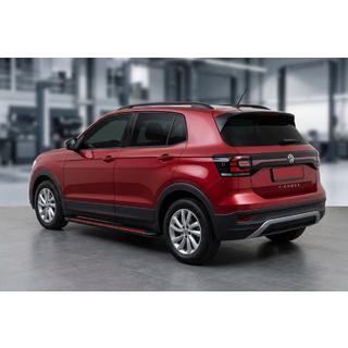 Side Steps Maya Red (2 pcs, Aluminum) Volkswagen T-Cross 2019- photo 1