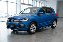 Volkswagen T-Cross 2019- Side Steps Maya Blue (2 pcs, Aluminum) photo 1