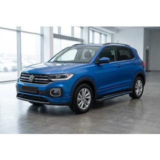 Side Steps Maya Blue (2 pcs, Aluminum) Volkswagen T-Cross 2019- photo 1