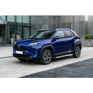 Side Steps Shining V1 (2 pcs, Aluminum) Toyota Yaris/Yaris Cross (XP210) 2020- photo 1