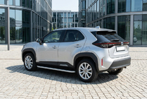Toyota Yaris/Yaris Cross (XP210) 2020- Side Steps Tayga Grey (2 pcs, Aluminum) photo 1