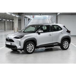 Side Steps Tayga V2 (2 pcs, Aluminum) Toyota Yaris/Yaris Cross (XP210) 2020- photo 1