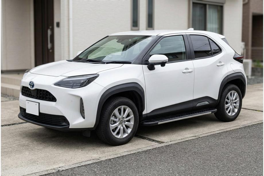 Toyota Yaris/Yaris Cross (XP210) 2020- Side Steps Bosphore Grey (2 pcs, Aluminum) Image