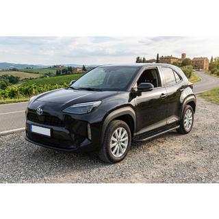 Side Steps Bosphore Black (2 pcs, Aluminum) Toyota Yaris/Yaris Cross (XP210) 2020- photo 1