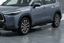 Toyota Corolla Cross 2020- Side Steps Tayga V2 (2 pcs, Aluminum) photo 1