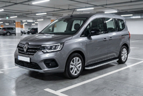 Renault Kangoo/Express 2021- Side Steps Tayga Grey (2 pcs, Aluminum) Renault Express 2021 onwards photo 1