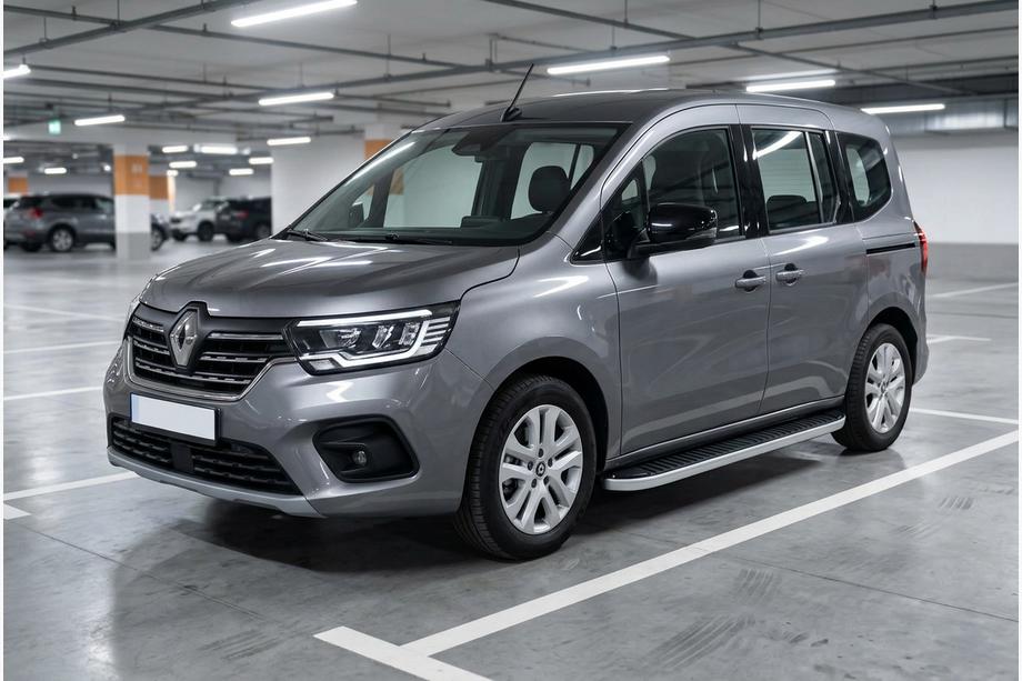 Renault Kangoo/Express 2021- Side Steps Tayga Grey (2 pcs, Aluminum) Renault Express 2021 onwards Image
