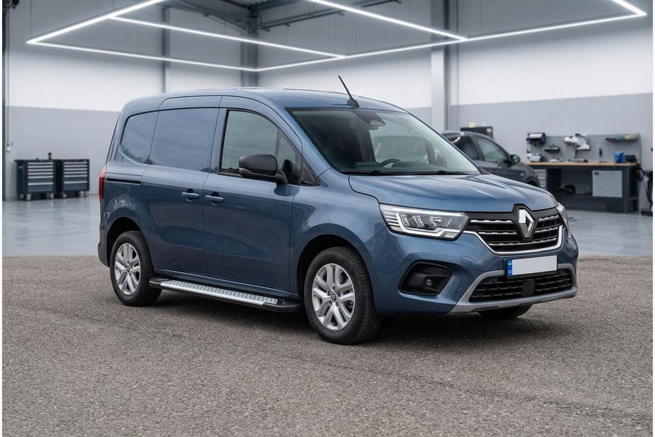 Renault Kangoo/Express 2021- Side Steps Allmond Grey (2 pcs, Aluminum) Image