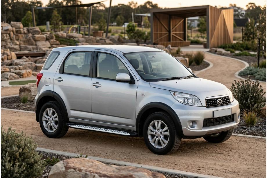 Daihatsu Terios 2006-2017 Side Steps Shining V1 (2 pcs, Aluminum) Image