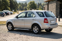 Kia Sorento I BL 2002-2009 Side Steps Shining V1 (2 pcs, Aluminum) photo 1