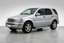 Mercedes ML W163 1997-2005 Side Steps Shining V1 (2 pcs, Aluminum) photo 1