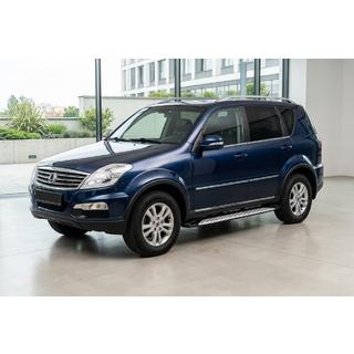 Side Steps Shining V1 (2 pcs, Aluminum) SsangYong Rexton I 2001-2017 photo 1