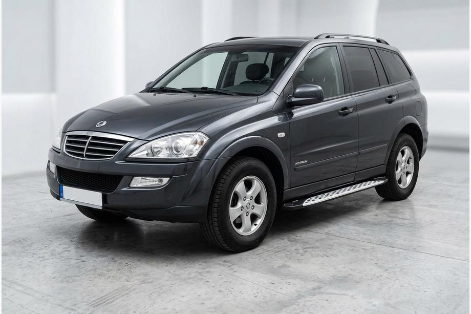 SsangYong Kyron 2005-2014 Side Steps Shining V1 (2 pcs, Aluminum) Photo 1