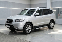 Hyundai Santa Fe 2 2006-2012 Side Steps Shining V1 (2 pcs, Aluminum) photo 1