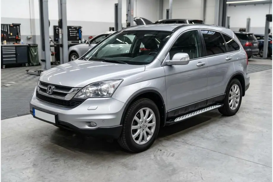 Honda CRV 2007-2011 Side Steps Shining V1 (2 pcs, Aluminum) Image