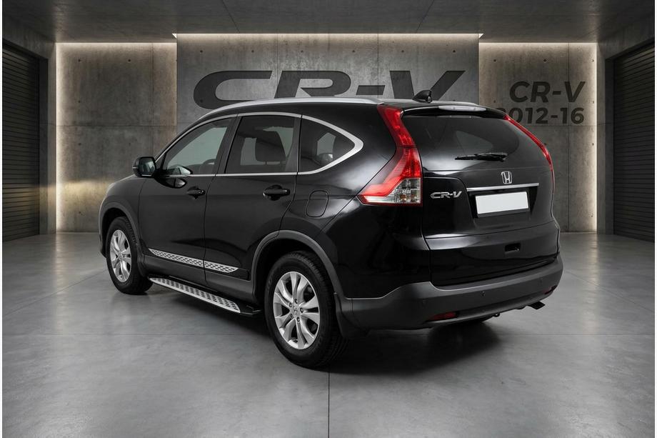 Honda CRV 2012-2016 Side Steps Shining V1 (2 pcs, Aluminum) Image